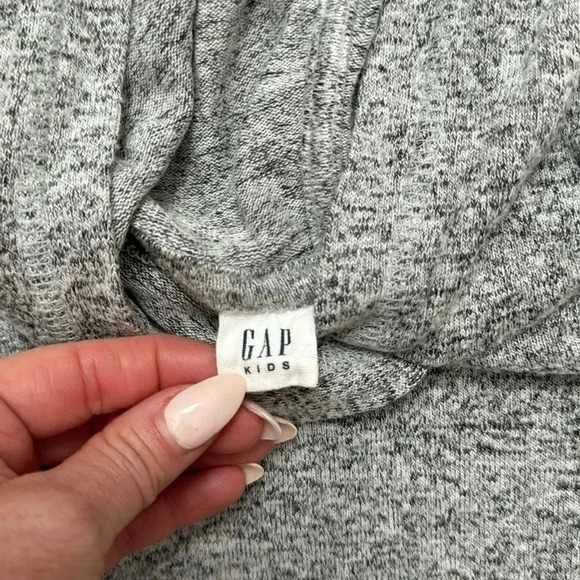 Gap Kids | Long Sleeve | Hoodie | Gray | Size 8 - Picture 2 of 5